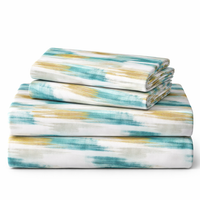 Athena Home Queen Size Cotton Bedsheet with 2 Pillow Covers (90 x 100 Inches)