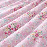 Pink Floral Bedsheet with 2 Pillow Covers – Queen Size (90 x 100 Inches) | Soft Cotton Bedsheet |