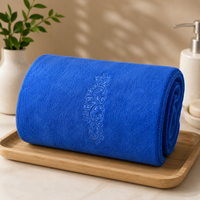 Athena Home Premium Cotton Bath Towel | Ultra Soft, Super Absorbent & Quick Dry | Plush Luxury Bathroom Towel | Royal Blue | Set of 1