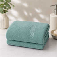 Athena Home Premium Cotton Bath Towel | Ultra Soft, Super Absorbent & Quick Dry | Plush Luxury Bathroom Towel | Sea Green | Set of 1