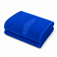 Athena Home Premium Cotton Bath Towel | Ultra Soft, Super Absorbent & Quick Dry | Plush Luxury Bathroom Towel | Royal Blue | Set of 1