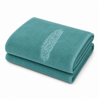 Athena Home Premium Cotton Bath Towel | Ultra Soft, Super Absorbent & Quick Dry | Plush Luxury Bathroom Towel | Sea Green | Set of 1