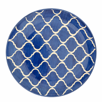 Indigo Mosaic Ceramic Serving Plate | Set of 1