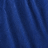 Athena Home Velvet Blackout Curtains Set of 2 | Navy Blue