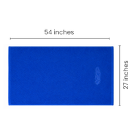 Athena Home Premium Cotton Bath Towel | Ultra Soft, Super Absorbent & Quick Dry | Plush Luxury Bathroom Towel | Royal Blue | Set of 1