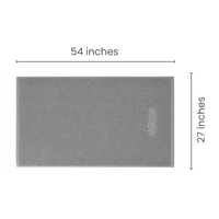 Athena Home Premium Cotton Bath Towel | Ultra Soft, Super Absorbent & Quick Dry | Plush Luxury Bathroom Towel | Grey | Set of 1