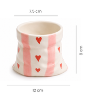 Athena Home Ceramic Sack Coffee Mug Set of 2 | 300 ml
